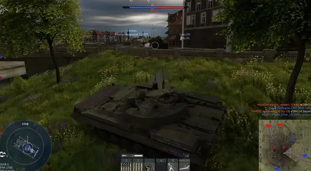 War Thunder tank on a hillside — cheat features checklist guide cover image